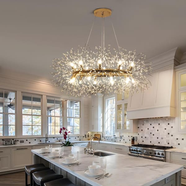 【SEAL限定商品】 EDISLIVE Calzada Decor 20-Light Gold Dandelion Firework 花