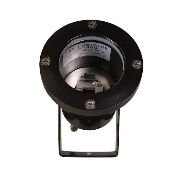 Low Voltage Black Outdoor Landscape Underwater Pond Spot Light