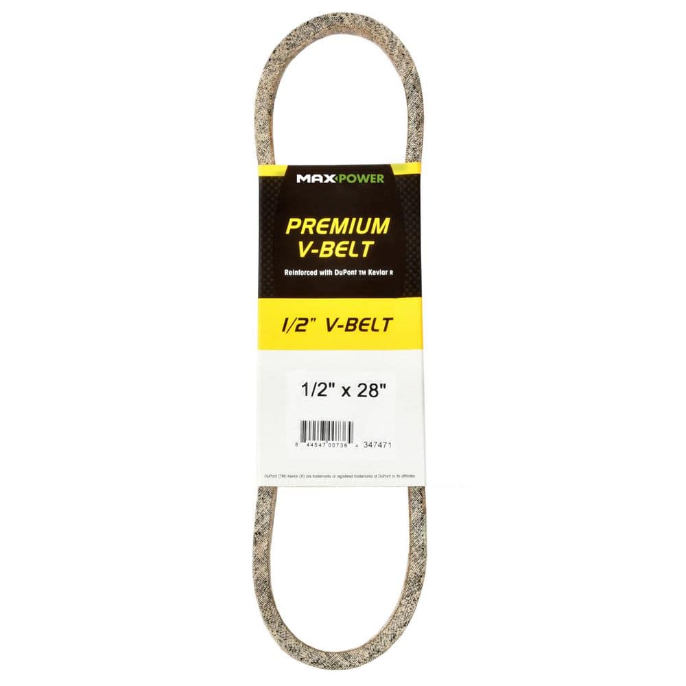 1/2 in. x 28 in. Premium V-Belt price history on PriceWatchPro
