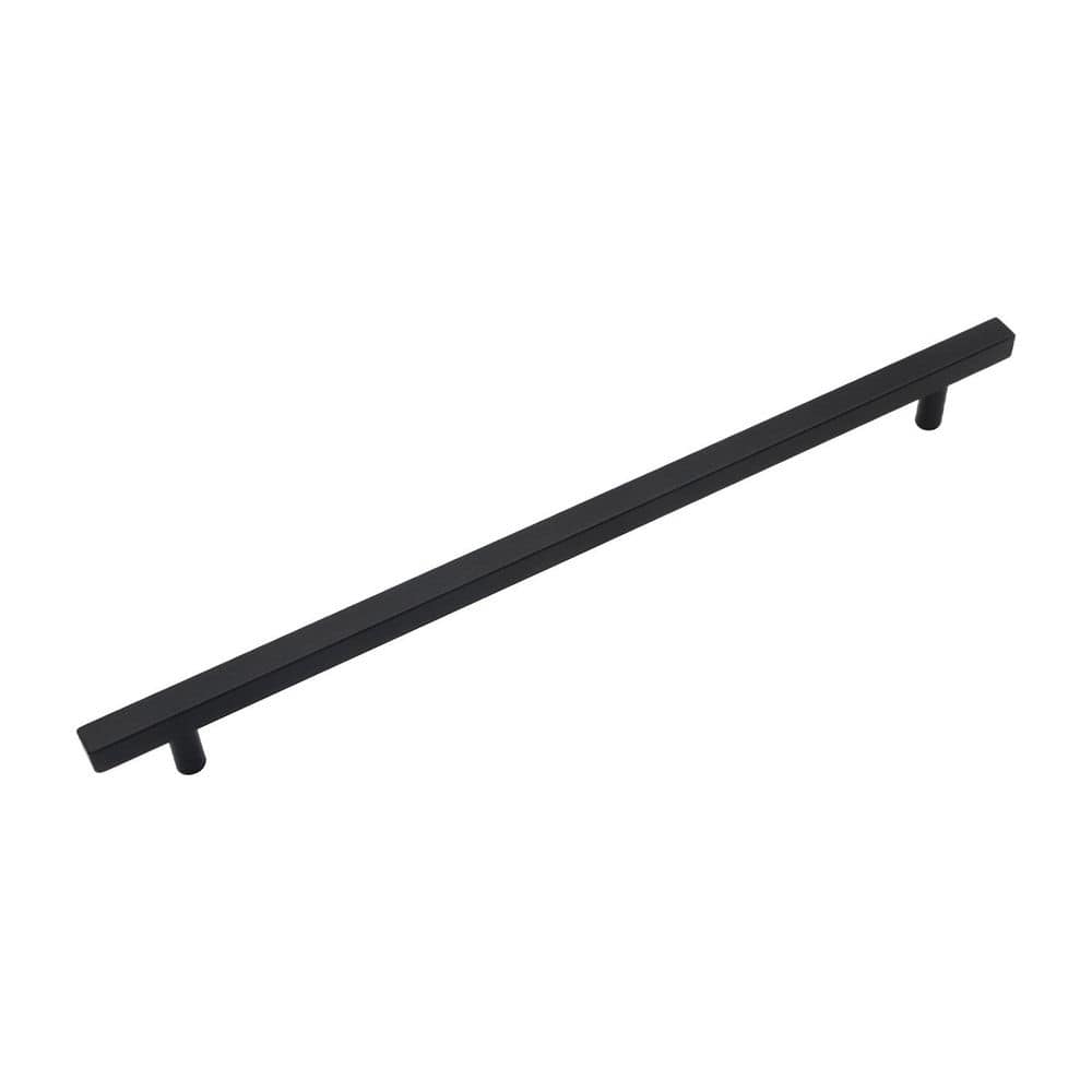 Quad Collection Bar Pull - 12 in. Center to Center Matte Black Bar Cabinet Pull price history on PriceWatchPro