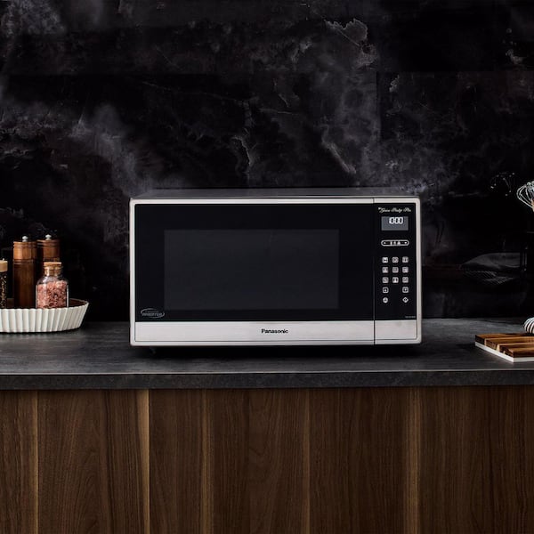 Panasonic 1.6 cu. ft. Built in or Countertop Microwave Oven in