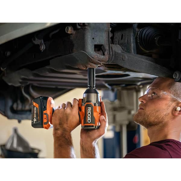 RIDGID - 18V Brushless Cordless 8-Tool Combo Kit with (2) 2.0 Ah and (1) 4.0 Ah MAX Output Batteries, and Charger