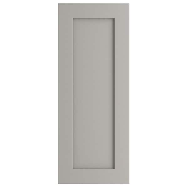 Hampton Bay Gray 11.75 x 30 x 0.63 in. Decorative Wall End Panel ...