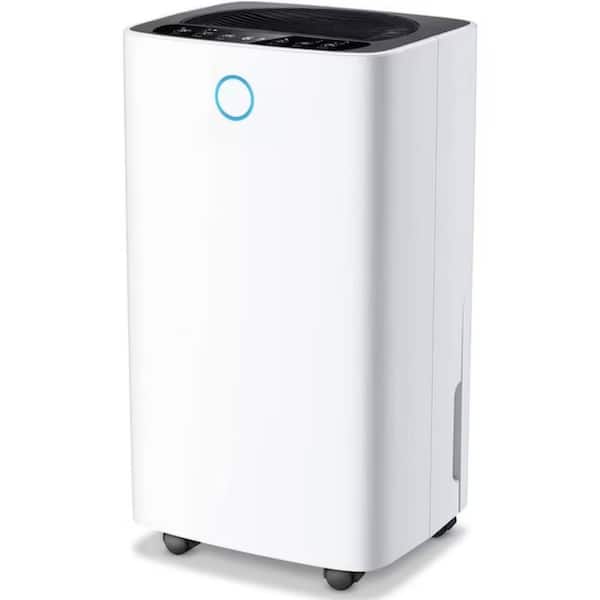 COWSAR 24 pt. 1,000 sq. ft. with Bucket 0.53 Gal. 2-Speed Dehumidifier in White