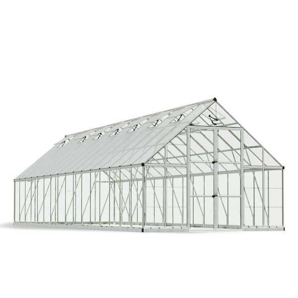 Balance 10 ft. x 32 ft. Hybrid Silver/Clear DIY Greenhouse Kit