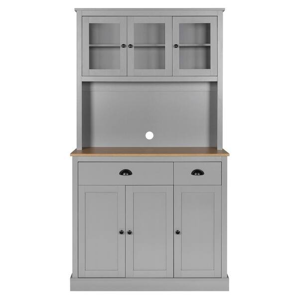 Have a question about VEIKOUS Gray Sideboard Kitchen Pantry Storage ...