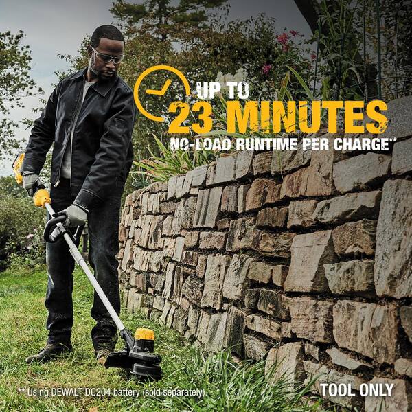 TAIRDA Cordless Crack Weeder - DeWalt Battery Powered Patio Cleaner With Wire & Nylon Brushes