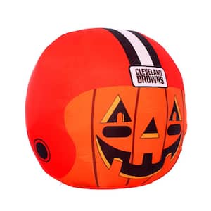 Cleveland Browns Halloween Inflatable Jack-O' Helmet