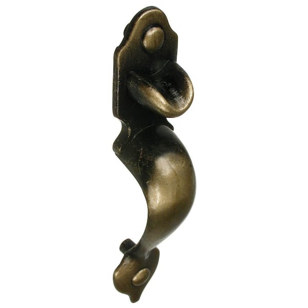 Richelieu Hardware 3-1/2 in. (89 mm) Center-to-Center Antique English Traditional Drawer Pull