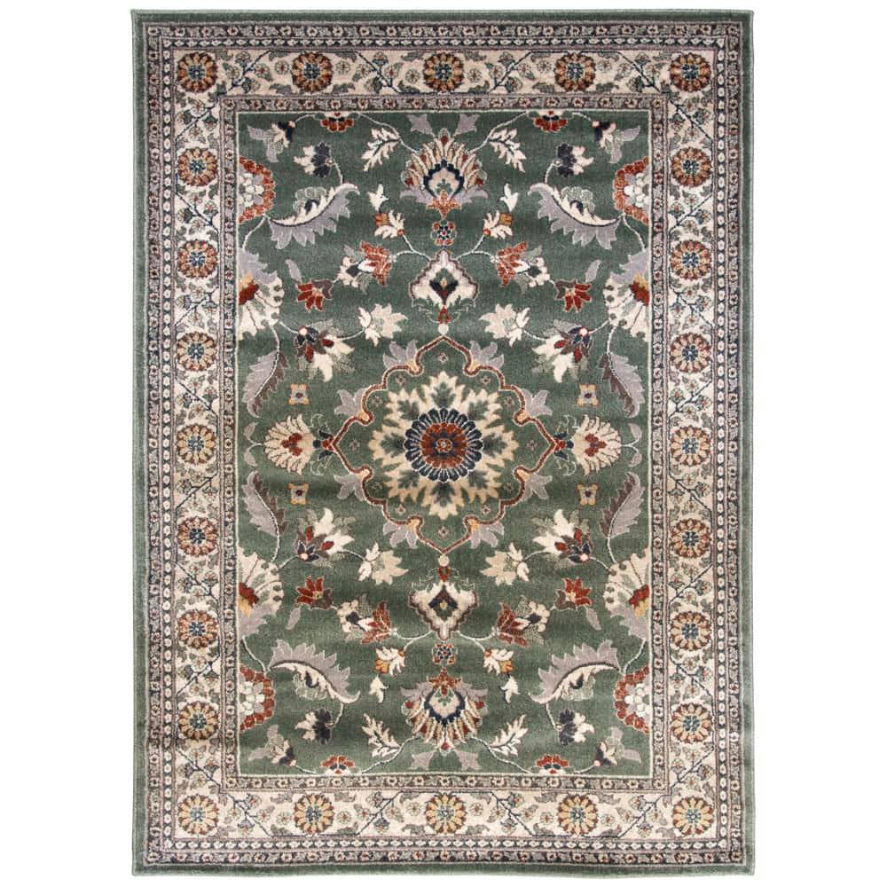 5x7 Spring/Alabaster Area Rug