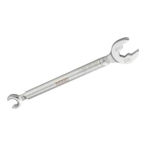 One Stop Wrench for Angle Stops, Straight Stops, and Compression Couplings, 2-in-1 Plumbing Wrench for Common Nut Sizes