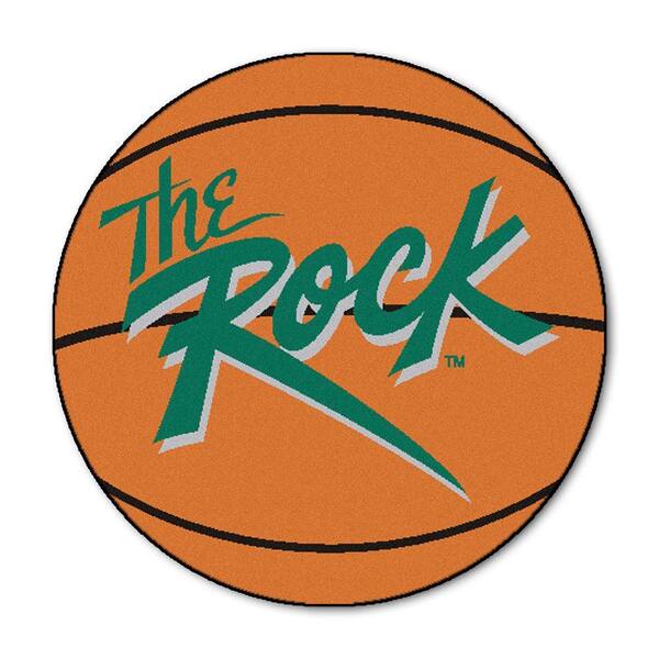 the rock basketball logo