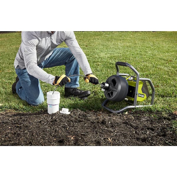 Ryobi Part # P4002 - Ryobi One+ 18V Hybrid Drain Auger (Tool Only) - Augers  - Home Depot Pro