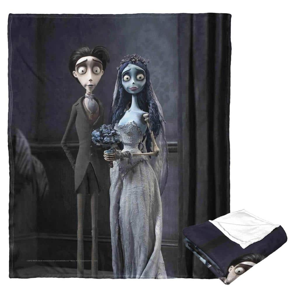 The Northwest Group Corpse Bride Silk Touch Multi-colored Throw Blanket 