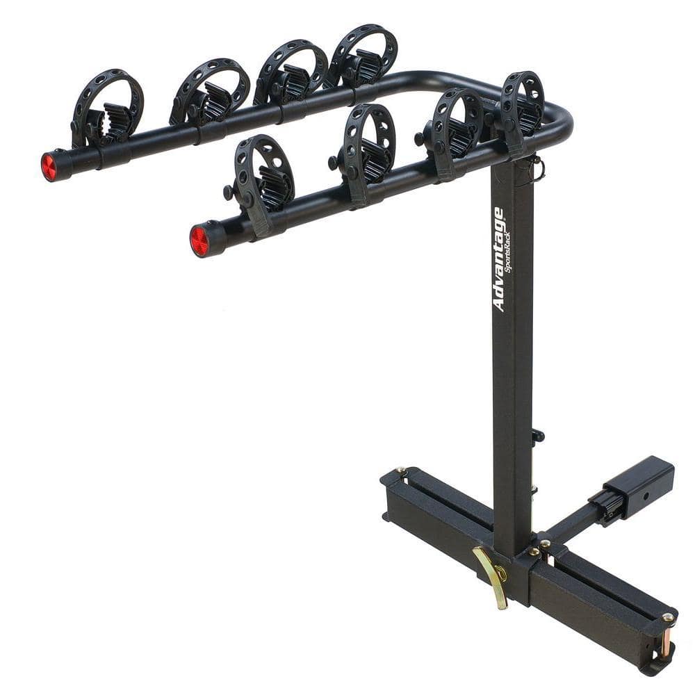 Advantage SportsRack GlideAWAY2 Deluxe Hitch Mounted 4 Bike Rack 2110 ...
