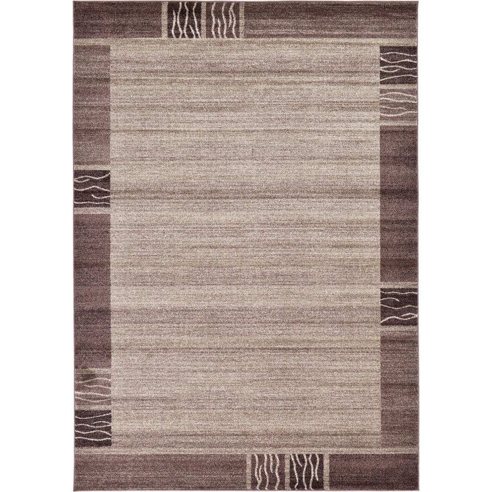 Del Mar Sarah Light Brown 7' 0 x 10' 0 Area Rug price history on PriceWatchPro
