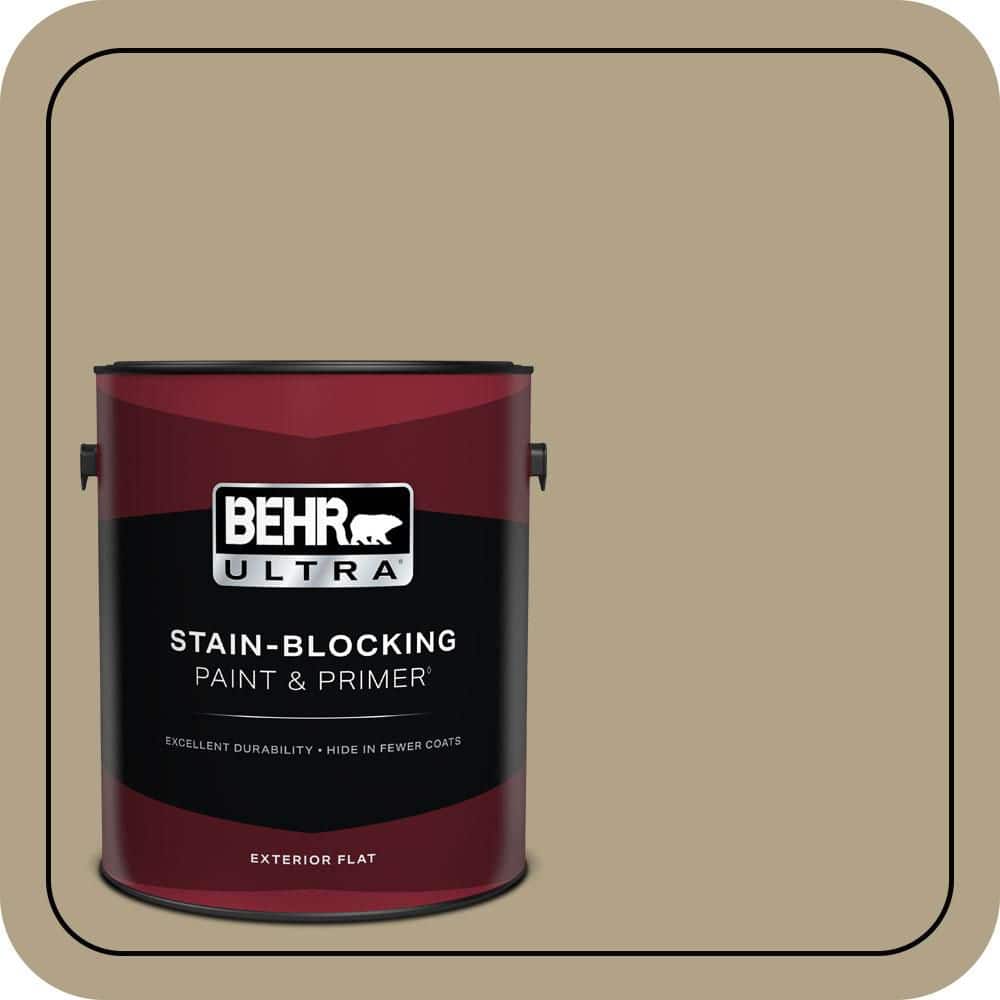 1 gal. Home Decorators Collection #HDC-NT-12 Curly Willow Flat Exterior Paint & Primer price history on PriceWatchPro