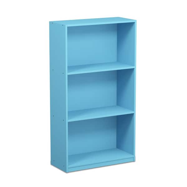 FURINNO Bookcases one size Light Blue Wood 