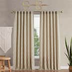 Creative Home Ideas Collins Champagne Branch Pattern Polyester 50 in. W ...