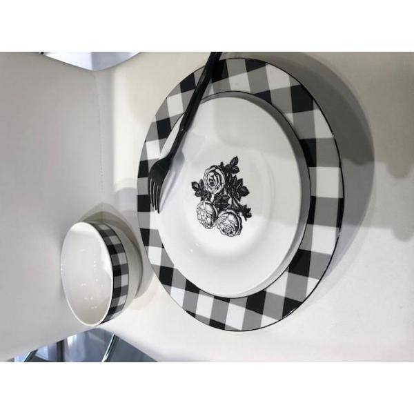 Elegance in Porcelain 12-Piece White Dinnerware Set, Service for 4