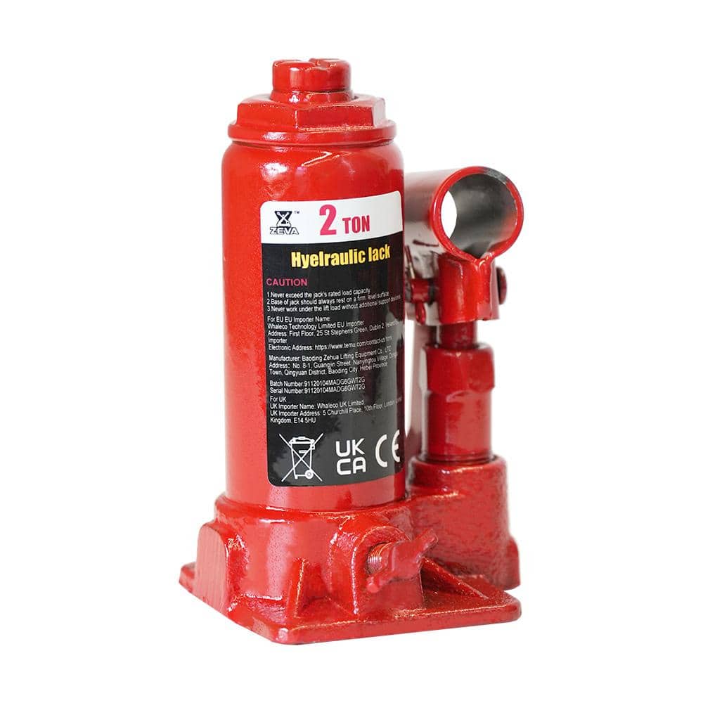 2-Ton Hydraulic Bottle Jack with Extended Joystick, Heavy Duty Steel, Stable Base price history on PriceWatchPro