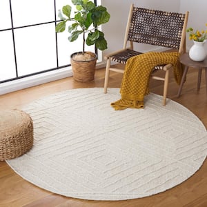 Details about   Simple Hand-woven Round Living Room Rug Bedroom Round Rug Bedside Area Rug 