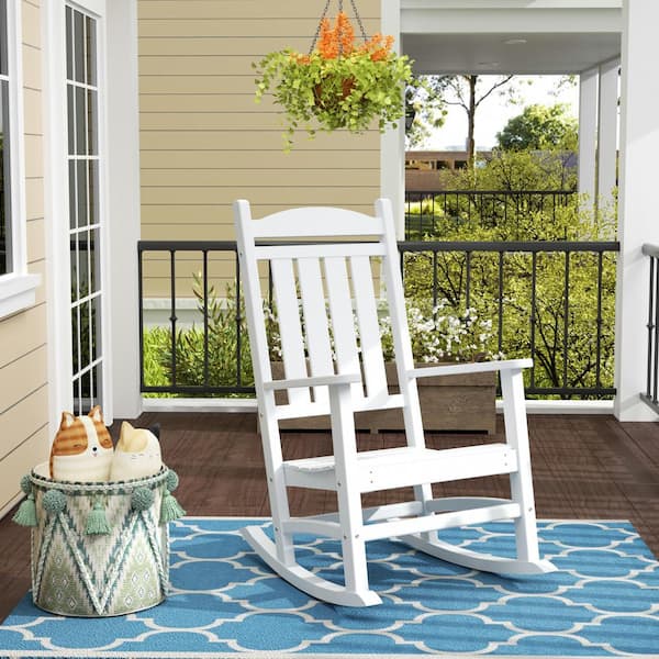 home depot rocking chairs white