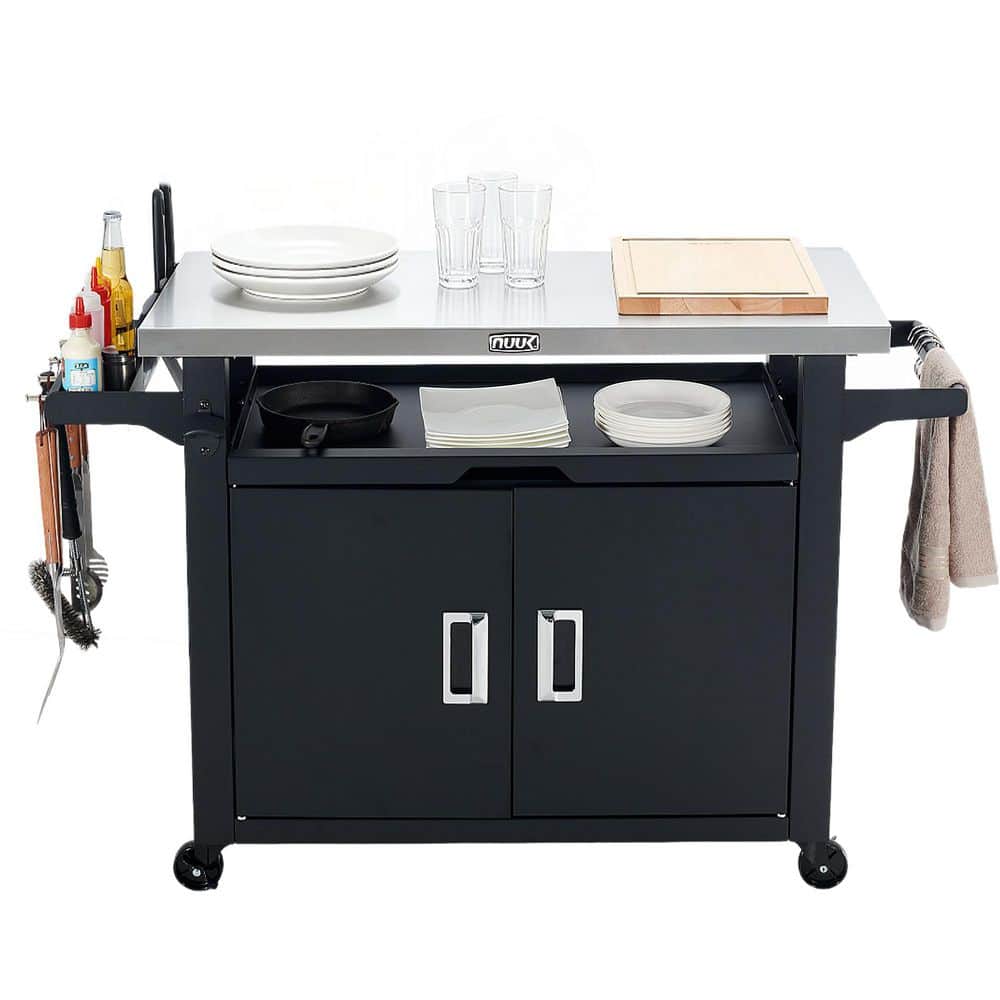 NUUK Pro 42 in. Outdoor Kitchen Island and Grill Cart MC810 - The