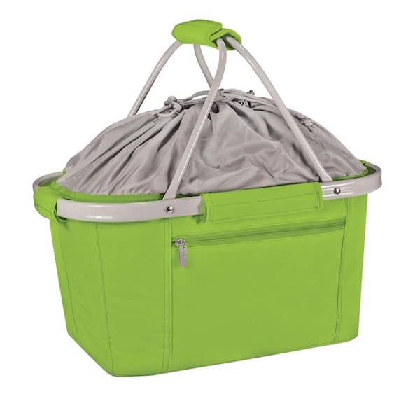 Picnic Time 26-Can Metro Lime Basket Cooler Tote