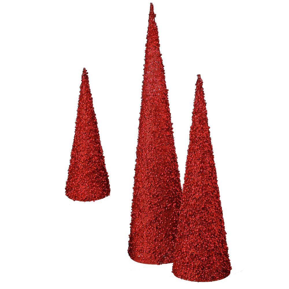 "12/18/24"" Glitter Cone Tree Set of 3" price history on PriceWatchPro