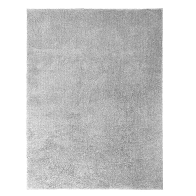 Ethereal Shag Grey 7 ft. x 10 ft. Indoor Area Rug