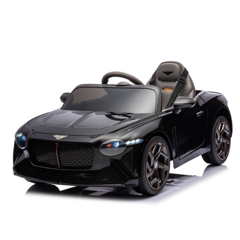 TOBBI 12-Volt Electric Kids Car Licensed Bentley Kids Ride On Car With ...