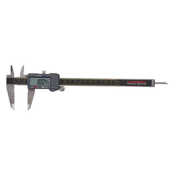 Carrera Precision 8/" Electronic Digital LCD Vernier Micrometer Caliper CP5908