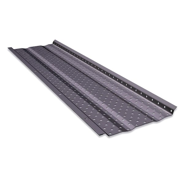 Unbranded 5 in. x 4 ft. Smooth Flow Gutter Cover (10-Pack)