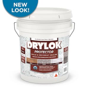 Protector 5 gal. Clear Low-Sheen Penetrating Concrete Sealer with SaltLok