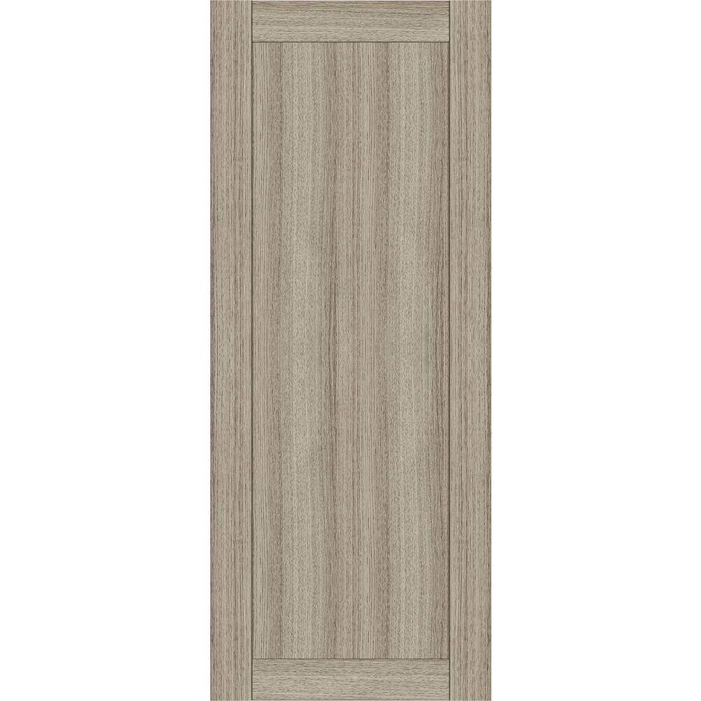 1 Panel Shaker 18 in. x 79.375 in. No Bore Shambor Solid Composite Core Wood Interior Door Slab price history on PriceWatchPro