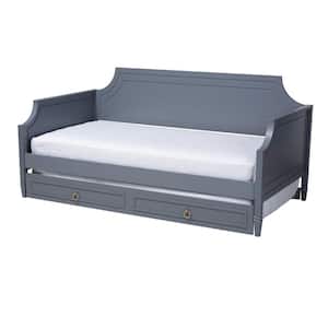 Mariana Grey Full Daybed with Trundle