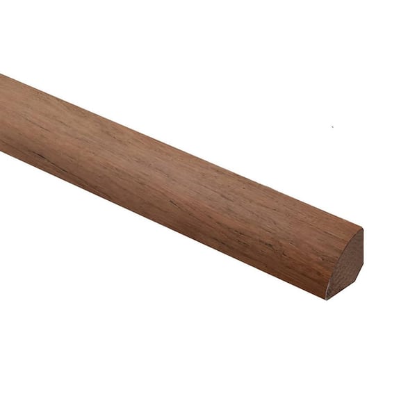 Unbranded Strand Woven Bamboo Hazelnut 0.715 in. Thick x 0.715 in. Wide x 72 in. Length Bamboo Quarter Round Molding