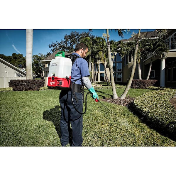 Cordless Chemical Sprayer 1 Gallon Tank Lithium Ion Garden Lawn Pest Control 