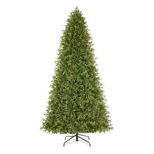 9 ft Windsor Fraser Fir LED Pre-Lit Artificial Christmas Tree with 1200 Color Changing Lights