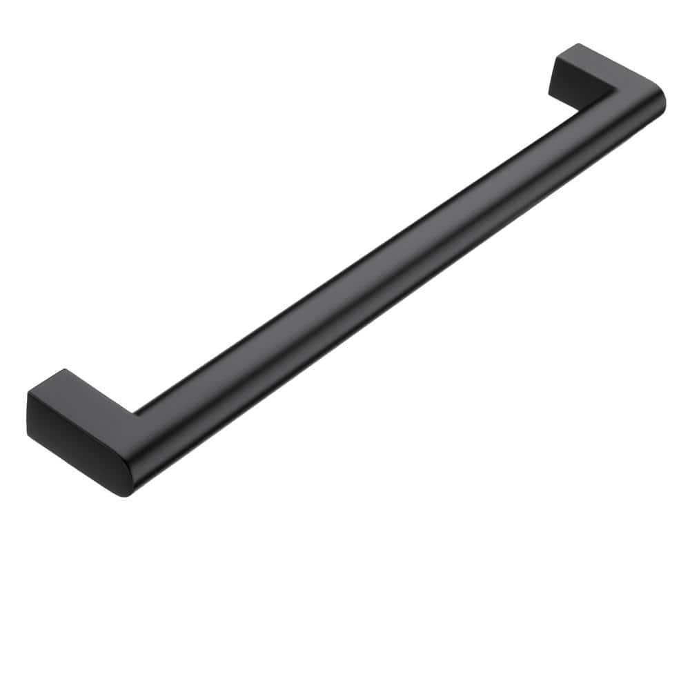 Vail Matte Black 12-Inch Appliance Bar Pull with Mounting Hardware