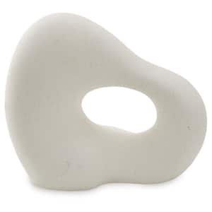 Arthrow White 12.88 in. x 11 in. Novelty Ceramic Sculpture