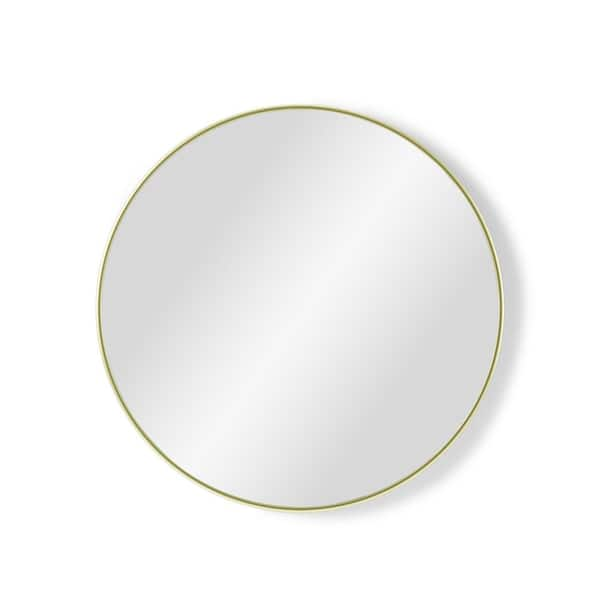 Umbra Hubba 34 Round Mirror - Brass