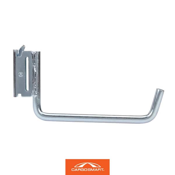 Large Flat Storage Hook for E-Track and X-Track with 200 lb. Safe Work Load - 1 pack