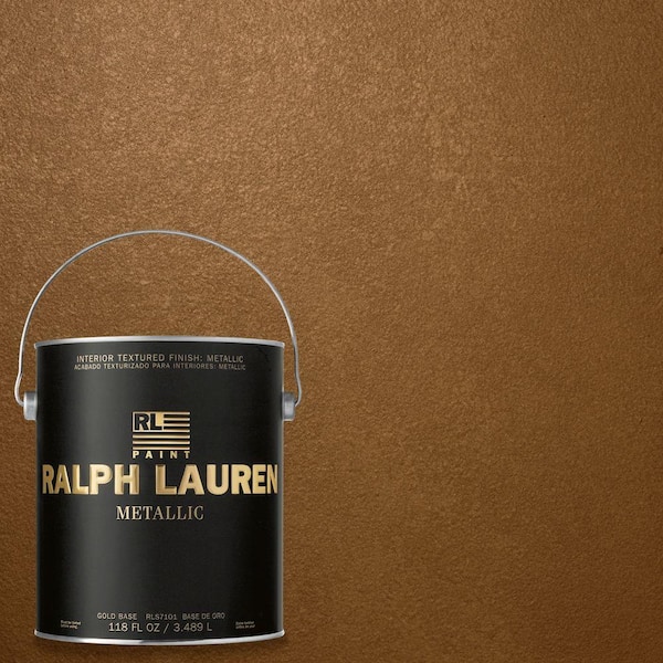 Ralph Lauren 1-gal. Lush Brown Gold Metallic Specialty Finish Interior Paint