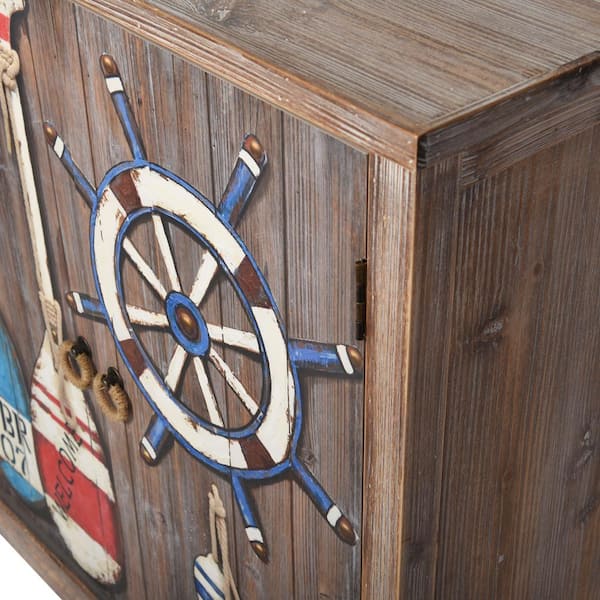 Nautical deals accent cabinet