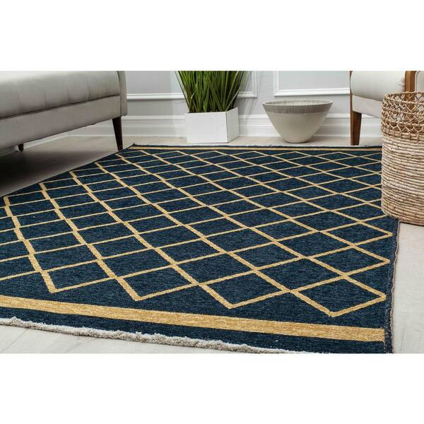 Rugs America Hailey 5 x 7 Winter Melon Indoor Abstract Vintage