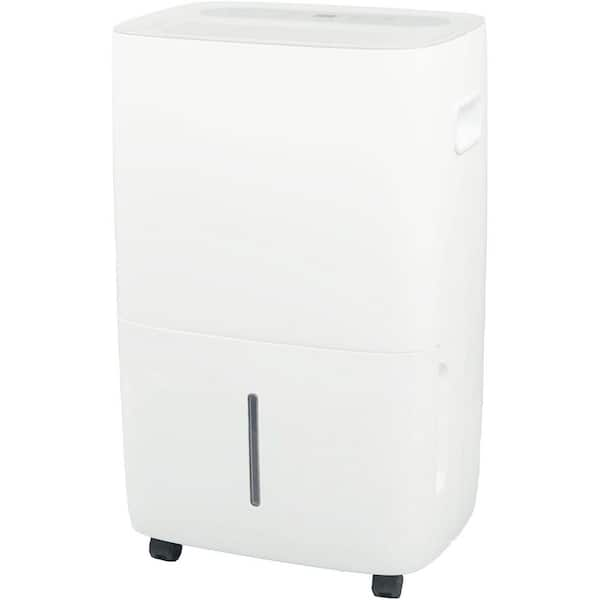 JHS 25-Pt. 1500 sq.ft. Dehumidifier in. White with LED Display 