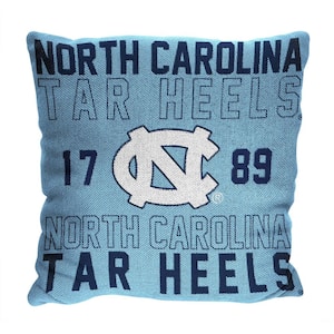 NCAA UNC Stacked Pillow