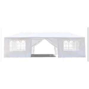 10 ft. W x 30 ft. L Outdoor Party Tent with 8 Removable Sidewalls, Waterproof Canopy Patio Wedding Gazebo